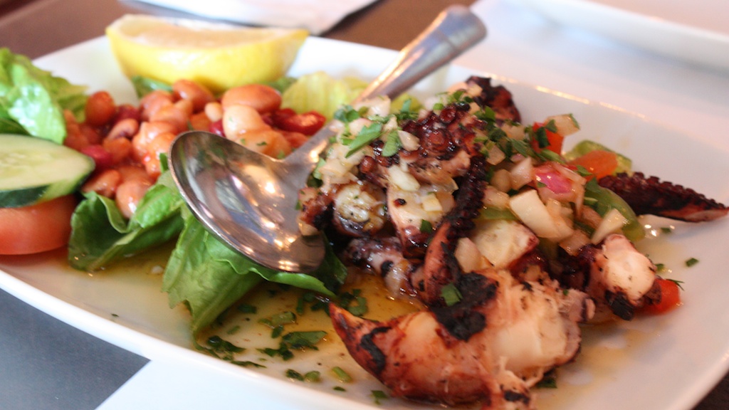 grilled octopus