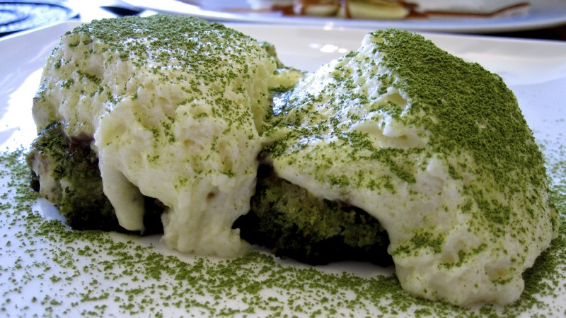 green tea tiramisu