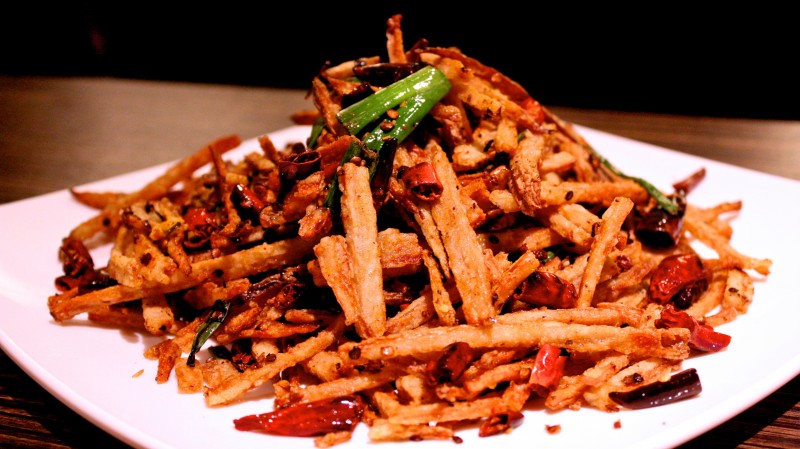 lotus root fries